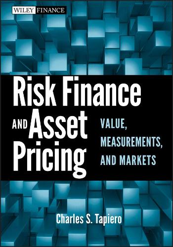 Бумажная книга «Risk Finance and Asset Pricing: Value, Measurements, and Markets», автор Чарльз С. Тапьеро - фото №1