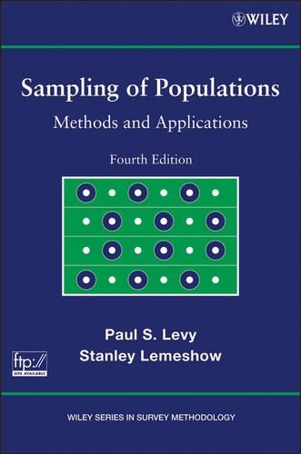 Паперова книга «Sampling of Populations: Methods and Applications», авторів Пол С. Леві, Стенлі Лемешоу - фото №1