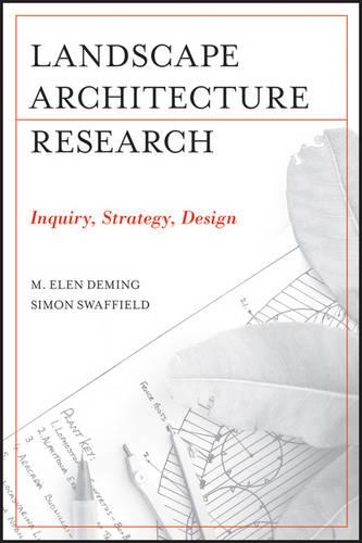 Паперова книга «Landscape Architectural Research: Inquiry, Strategy, Design», авторів М. Елен Демінг, Саймон Сваффілд - фото №1