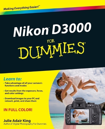 Бумажная книга «Nikon D3000 For Dummies», автор Джули Адэр Кинг - фото №1