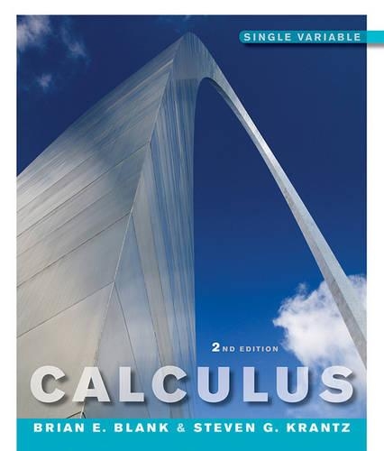 [object Object] «Calculus: Single Variable», авторів Брайан Е. Бланк, Стівен Г. Кранц - фото №1