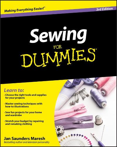 Бумажная книга «Sewing For Dummies», автор Ян Сондерс Мареш - фото №1