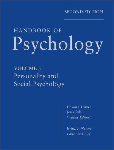 Бумажная книга «Handbook of Psychology, Personality and Social Psychology», авторов Говард А. Теннен, Ирвинг Б. Вайнер, Джерри М. Сулс - фото №1