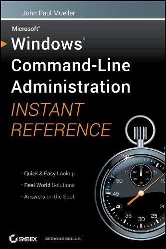 [object Object] «Windows Command Line Administration Instant Reference», автор Джон Пол Мюллер - фото №1