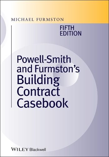 Бумажная книга «Powell]Smith and Furmston's Building Contract Casebook», автор Майкл Фёрмстон - фото №1