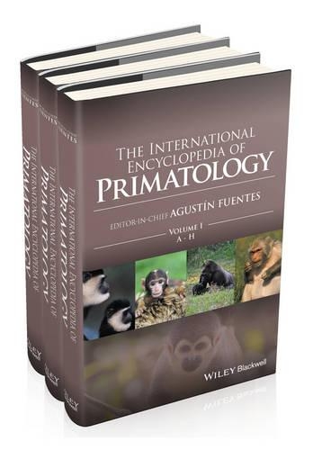 Паперова книга «The International Encyclopedia of Primatology, 3 Volume Set», автор Агустін Фуентес - фото №1