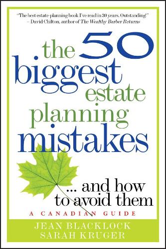 Бумажная книга «The 50 Biggest Estate Planning Mistakes...and How to Avoid Them», авторов Жан Блэклок, Сара Крюгер - фото №1