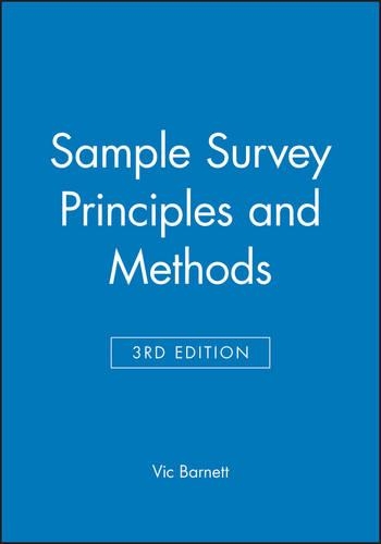 Паперова книга «Sample Survey Principles and Methods», автор Вік Барнетт - фото №1