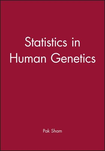 Паперова книга «Statistics in Human Genetics», автор Пак Шам - фото №1