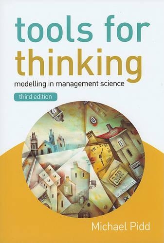 Паперова книга «Tools for Thinking: Modelling in Management Science», автор Майкл Підд - фото №1