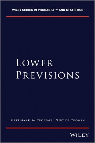 Паперова книга «Lower Previsions», авторів Герт де Куман, Матіас К. М. Троффес - фото №1