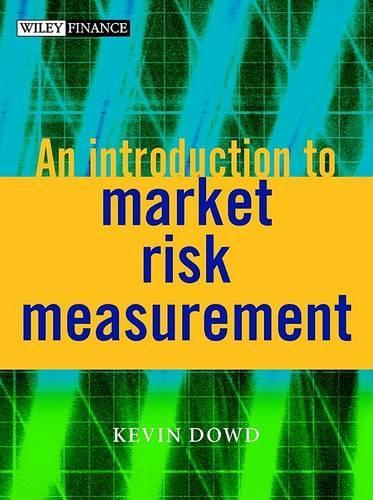 Бумажная книга «An Introduction to Market Risk Measurement», автор Кевин Дауд - фото №1