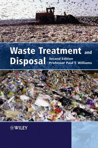 Паперова книга «Waste Treatment and Disposal», автор Пол Т. Вільямс - фото №1