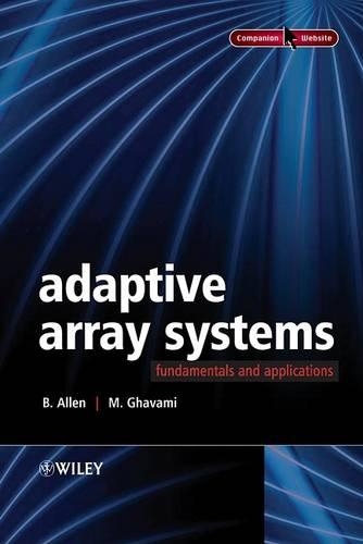 Паперова книга «Adaptive Array Systems: Fundamentals and Applications», авторів Бен Аллен, М. Гавамі - фото №1