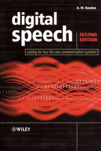 Паперова книга «Digital Speech: Coding for Low Bit Rate Communication Systems», автор А. М. Кондоз - фото №1