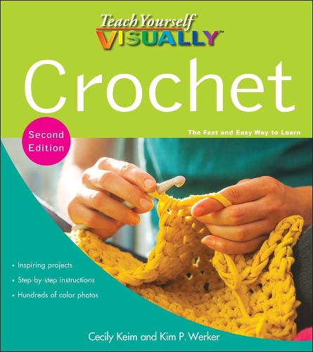 [object Object] «Teach Yourself VISUALLY Crochet», автор Сесілі Кейм - фото №1