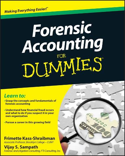 Паперова книга «Forensic Accounting For Dummies», авторів Фріметт Касс-Шрайбман, Віджай С. Сампатх - фото №1