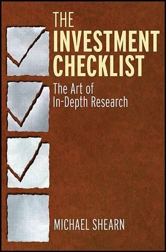 Паперова книга «The Investment Checklist: The Art of In-Depth Research», автор Майкл Шерн - фото №1