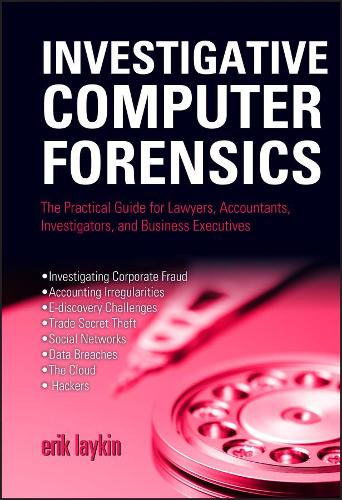 Паперова книга «Investigative Computer Forensics: The Practical Guide for Lawyers, Accountants, Investigators, and Business Executives», автор Ерік Лайкін - фото №1