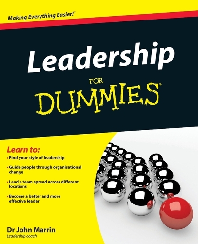 Паперова книга «Leadership For Dummies», автор Джон Маррін - фото №1