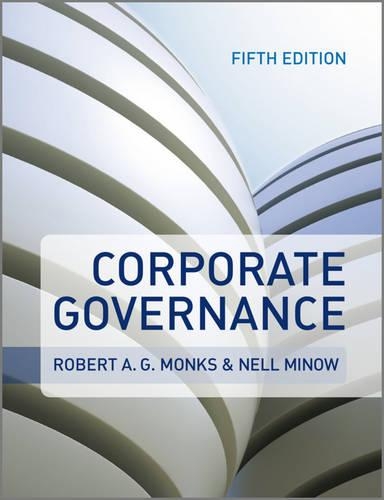 Паперова книга «Corporate Governance», авторів Нелл Міноу, Роберт А. Г. Монкс - фото №1