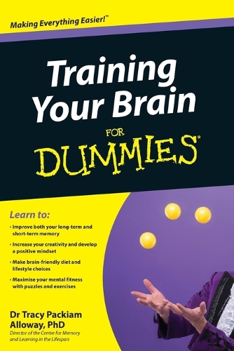 Паперова книга «Training Your Brain For Dummies», автор Трейсі Пакіам Алловей - фото №1