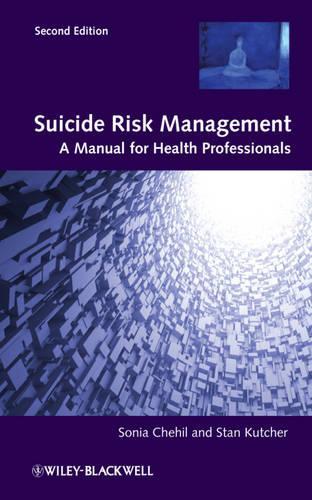 Паперова книга «Suicide Risk Management: A Manual for Health Professionals», авторів Соня Чехіл, Стенлі П. Катчер - фото №1