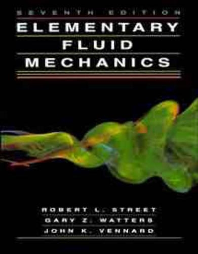 Паперова книга «Elementary Fluid Mechanics», авторів Гарі З. Уоттерс, Джон К. Веннард, Роберт Л. Стріт - фото №1
