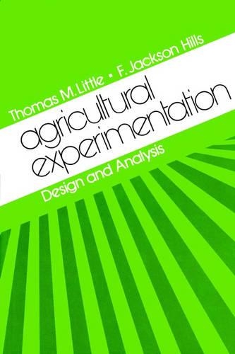 Бумажная книга «Agricultural Experimentation: Design and Analysis», авторов Ф. Джексон Хиллс, Томас М. Литтл - фото №1