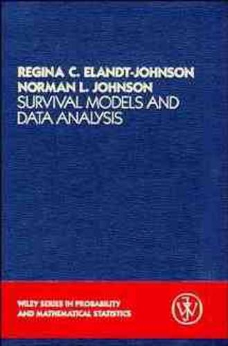 [object Object] «Survival Models and Data Analysis», авторов Норман Л. Джонсон, Регина К. Эландт-Джонсон - фото №1