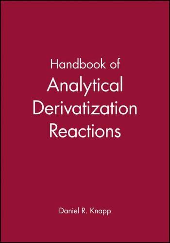 Паперова книга «Handbook of Analytical Derivatization Reactions», автор Деніел Р. Кнапп - фото №1