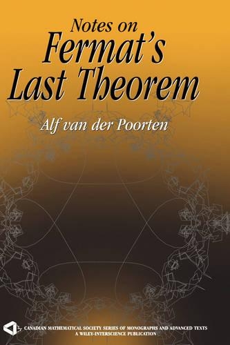Бумажная книга «Notes on Fermat's Last Theorem», автор Альфред Дж. ван дер Пуртен - фото №1