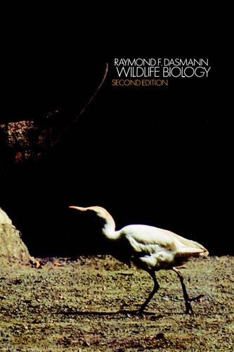 Паперова книга «Wildlife Biology», автор Реймонд Ф. Дасманн - фото №1