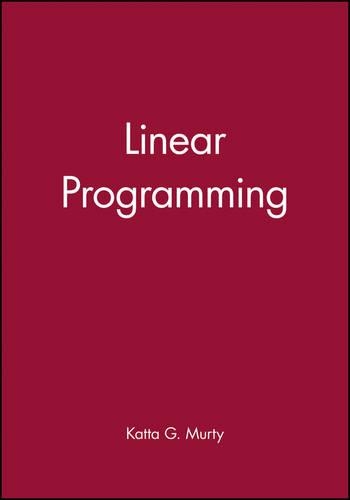 Паперова книга «Linear Programming», автор Катта Г. Мурті - фото №1