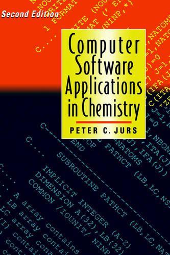 Паперова книга «Computer Software Applications in Chemistry», автор Пітер К. Юрс - фото №1