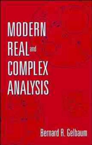 Бумажная книга «Modern Real and Complex Analysis», автор Бернард Р. Гельбаум - фото №1