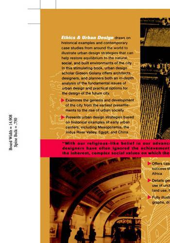 Паперова книга «Ethics and Urban Design: Culture, Form, and Environment», автор Гедеон С. Голані - фото №1