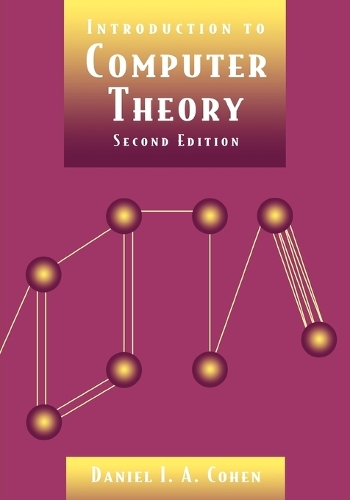 Паперова книга «Introduction to Computer Theory», автор Деніел І. А. Коен - фото №1