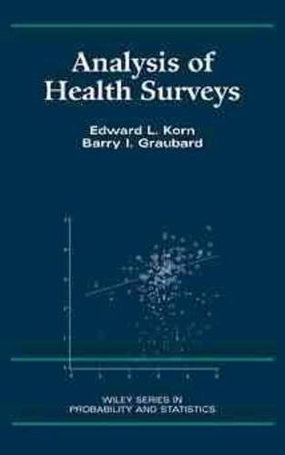 Паперова книга «Analysis of Health Surveys», авторів Баррі І. Граубард, Едвард Л. Корн - фото №1