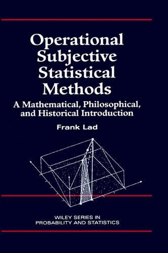 [object Object] «Operational Subjective Statistical Methods: A Mathematical, Philosophical, and Historical Introduction», автор Фрэнк Лад - фото №1