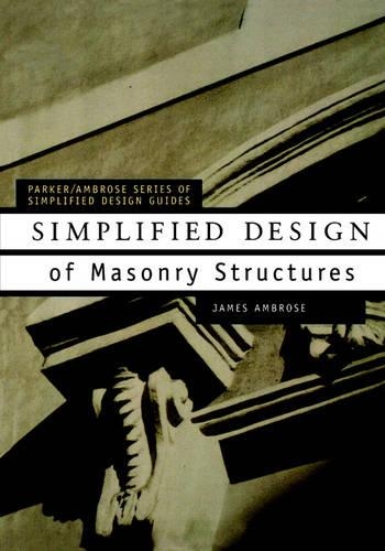 Паперова книга «Simplified Design of Masonry Structures», автор Джеймс Амброуз - фото №1