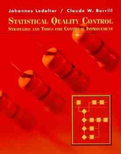 [object Object] «Statistical Quality Control: Strategies and Tools for Continual Improvement», авторов Клод Бурриль, Йоханнес Ледольтер - фото №1