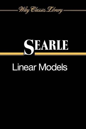 [object Object] «Linear Models», автор Шейл Р. Серл - фото №1