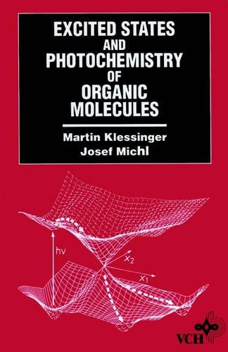 Паперова книга «Excited States and Photo-Chemistry of Organic Molecules», авторів Йозеф Міхл, Мартін Клессінгер - фото №1