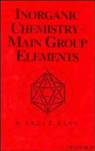 Паперова книга «Inorganic Chemistry of Main Group Elements», автор Р. Брюс Кінг - фото №1