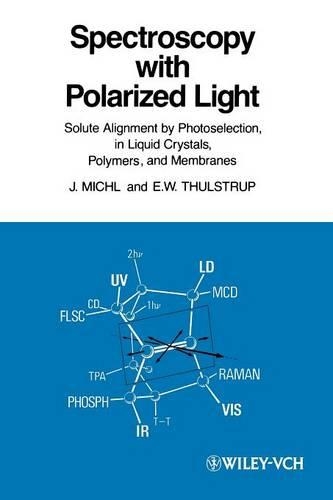 Бумажная книга «Spectroscopy with Polarized Light: Solute Alignment by Photoselection, Liquid Crystal, Polymers, and Membranes Corrected Software Edition», авторов Эрик В. Тулструп, Йозеф Михл - фото №1