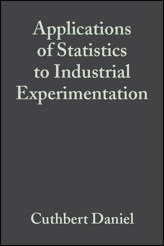 [object Object] «Applications of Statistics to Industrial Experimentation», автор Катберт Дэниел - фото №1