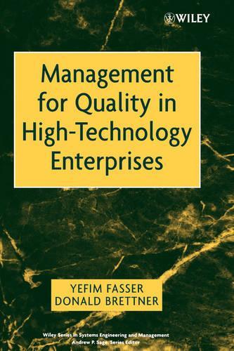 Бумажная книга «Management for Quality in High-Technology Enterprises», авторов Дональд Бреттнер, Ефим Фассер - фото №1