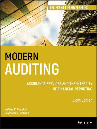 Бумажная книга «Modern Auditing: Assurance Services and the Integrity of Financial Reporting», авторов Рэймонд Н. Джонсон, Уильям К. Бойнтон - фото №1