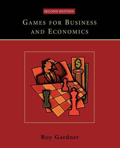 Бумажная книга «Games for Business and Economics», автор Рой Гарднер - фото №1